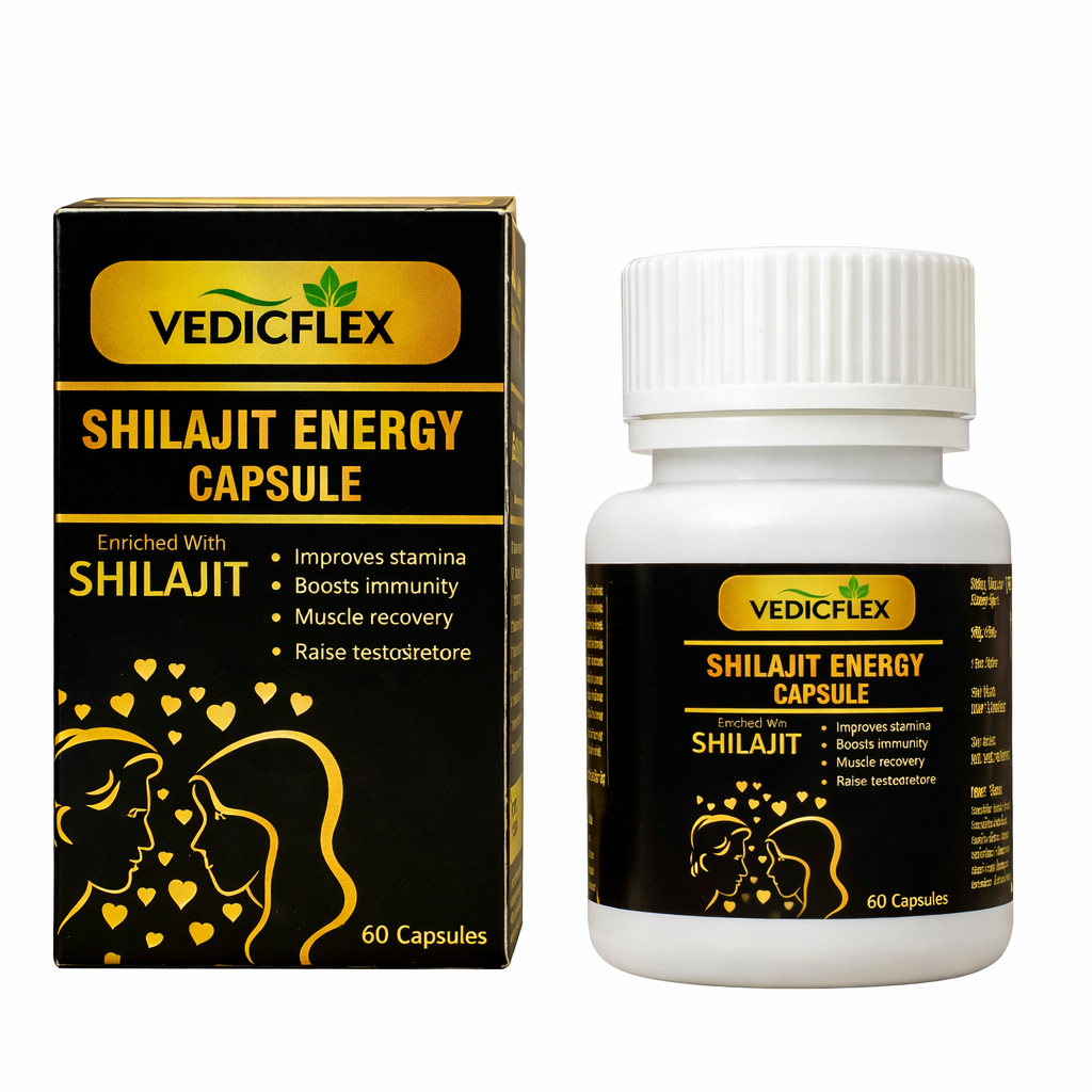 VedicFlex Silajit Capsules Daily Wellness